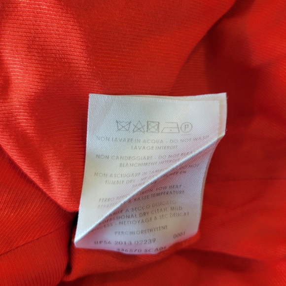 Stella McCartney Elegant Orange Sleeveless Dress - Picture 9 of 11